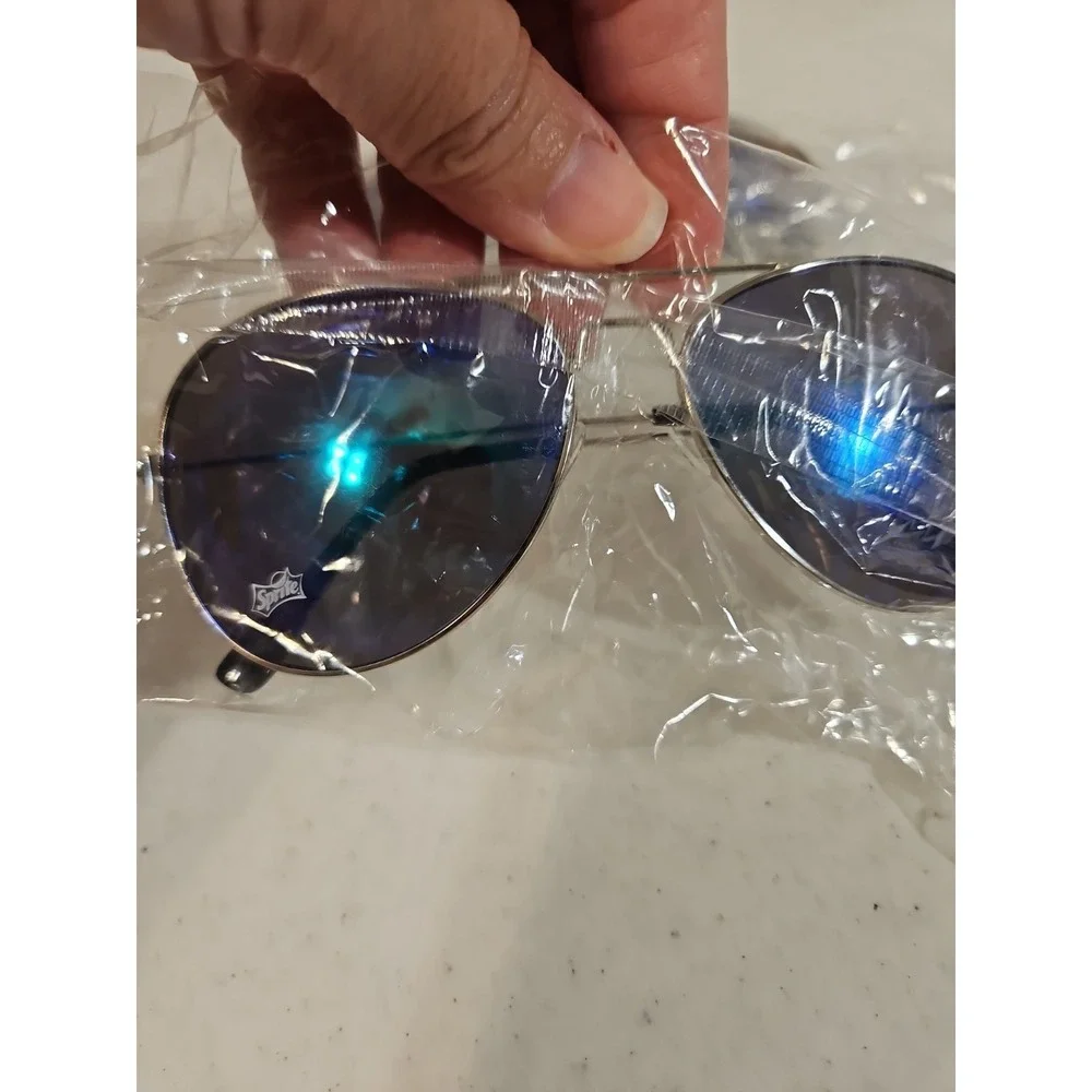 Sprite Aviator Sunglasses UV‎ Lenses Metal Frames Mirror Finish 2 New In Package